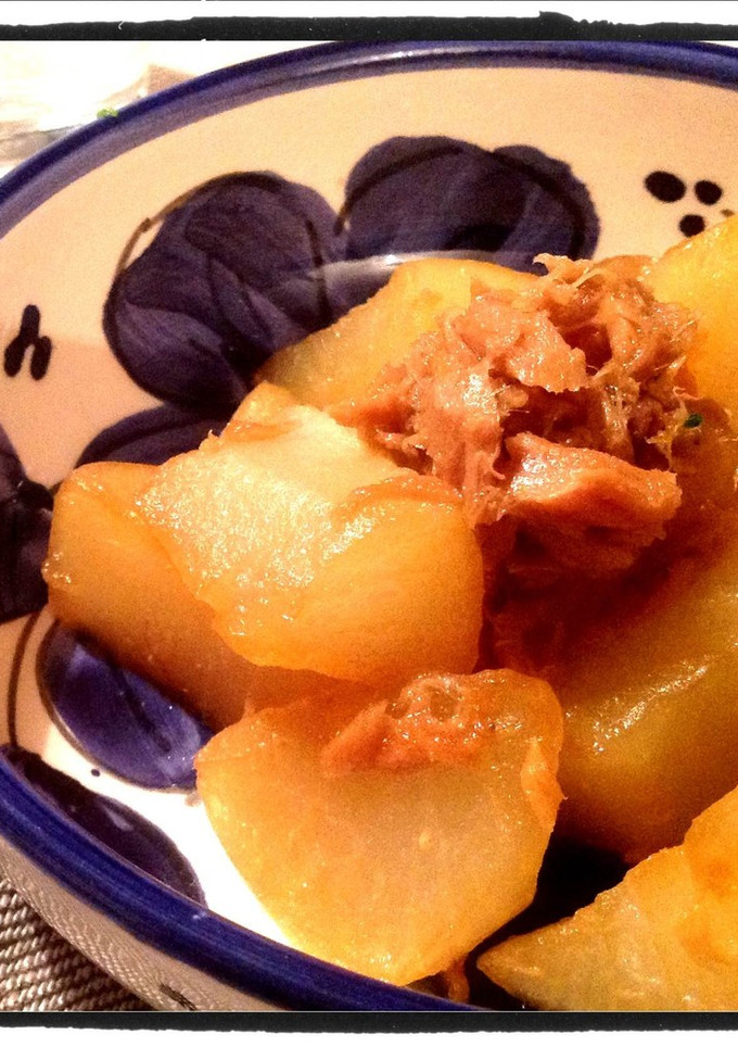 簡単で基本味！ツナと大根の煮もの-レシピのメイン写真