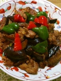 なすと豚肉の甘味噌炒め-レシピのメイン写真