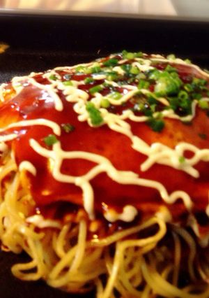 ホットプレートde広島風お好み焼き-レシピのメイン写真