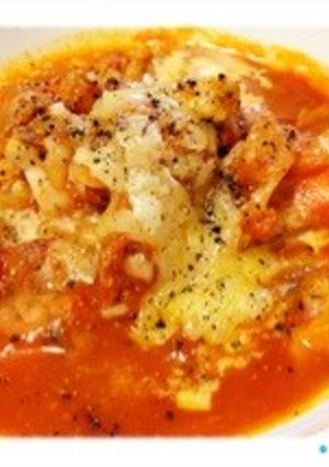 ホクホク！丸ごとニンニクと鶏のトマト煮-レシピのメイン写真