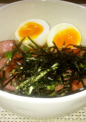 香りご飯のスパム丼♪-レシピのメイン写真