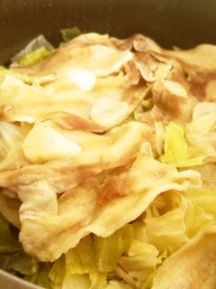 豚肉とキャベツの蒸し鍋-レシピのメイン写真