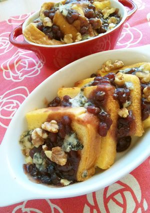 小豆とブルーチーズのフレンチトースト-レシピのメイン写真