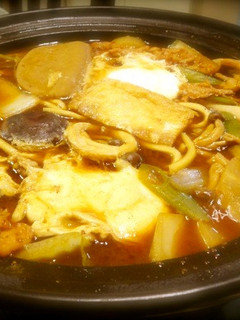 味噌煮込みうどん鍋-レシピのメイン写真