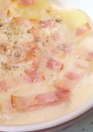 グラタン風♡ぽてと＆ベーコン焼き-レシピのメイン写真