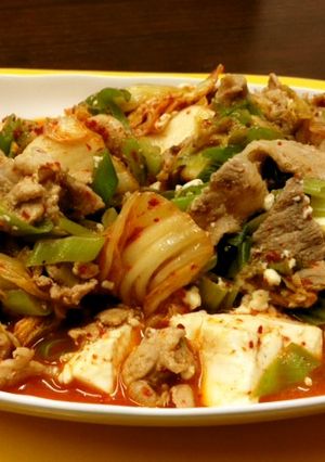 豚キム豆腐-レシピのメイン写真