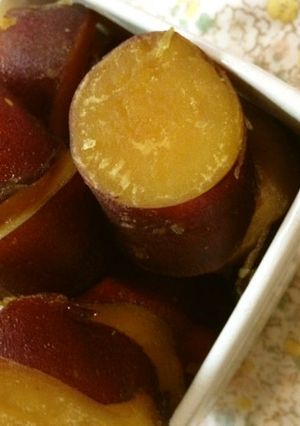 我が家のさつまいも煮♪～フライパンで～-レシピのメイン写真