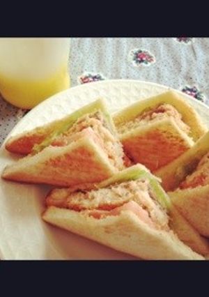 収穫の秋です♡秋鮭のホットサンド♫-レシピのメイン写真
