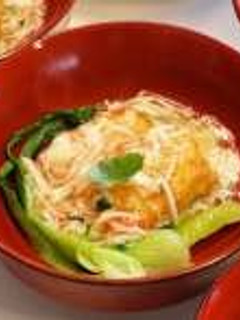 簡単おいしい☆揚げ豆腐の蟹カマあんかけ-レシピのメイン写真