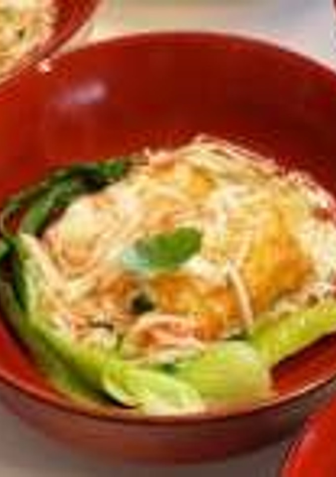 簡単おいしい☆揚げ豆腐の蟹カマあんかけ-レシピのメイン写真