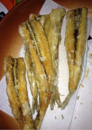 簡単！骨まで食べれる沖うるめの唐揚げ-レシピのメイン写真
