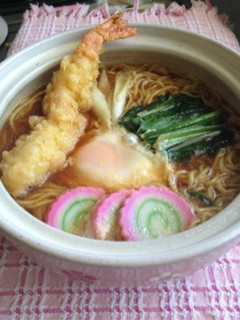 ❀即席麺であったか鍋焼きうどん風❀-レシピのメイン写真