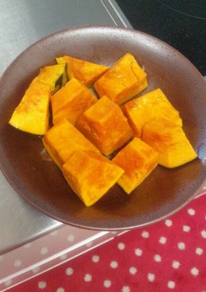 かぼちゃのうま煮【ルクエで簡単】-レシピのメイン写真