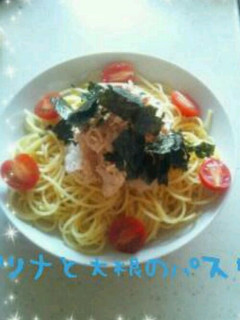 簡単☆ツナマヨと大根のパスタ☆-レシピのメイン写真