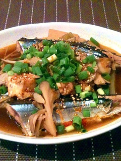 さんまのラー油煮を作ってみた!-レシピのメイン写真
