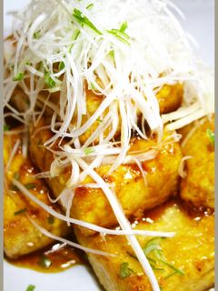 目指せ1位!豆腐ステーキにんにくバター味-レシピのメイン写真