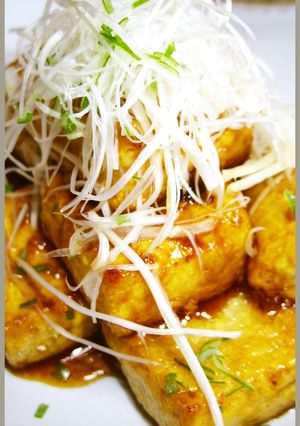 目指せ1位！豆腐ステーキにんにくバター味-レシピのメイン写真