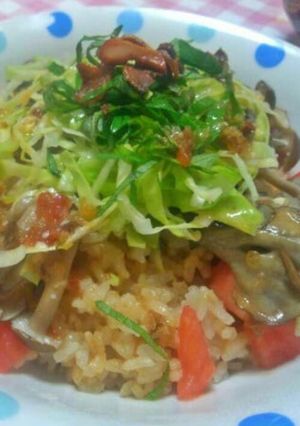 山の恵みライス-レシピのメイン写真