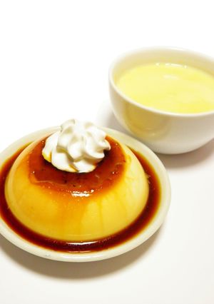 電子レンジで簡単＊カスタードプリン♪-レシピのメイン写真