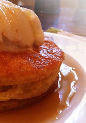 ふわっともっちり。お豆腐パンケーキ-レシピのメイン写真