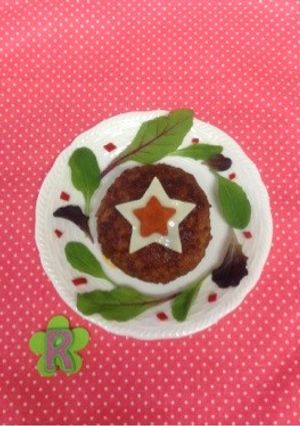 パン粉を使わないふんわりハンバーグ☆-レシピのメイン写真