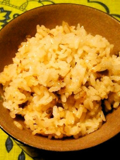 しじみの佃煮で炊き込みご飯-レシピのメイン写真