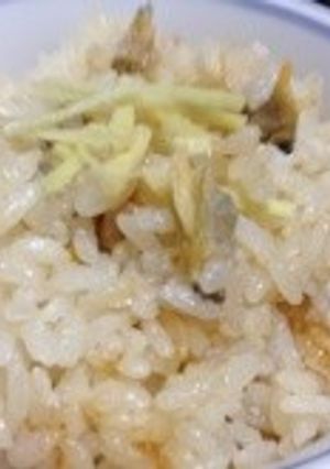 栄養満点♪めんつゆで簡単あさりご飯☆-レシピのメイン写真