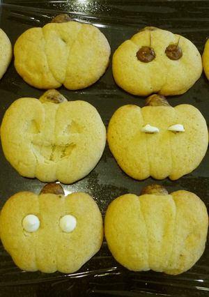 ハロウィンに!簡単チョコチップクッキー-レシピのメイン写真