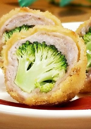 ブロッコリーと豚肉のチーズフライ☆-レシピのメイン写真
