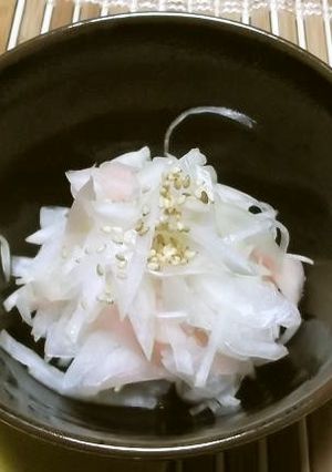 箸休めに～新生姜と大根のさっぱり合え-レシピのメイン写真