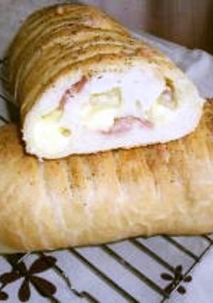 ベーコンチーズパン-レシピのメイン写真