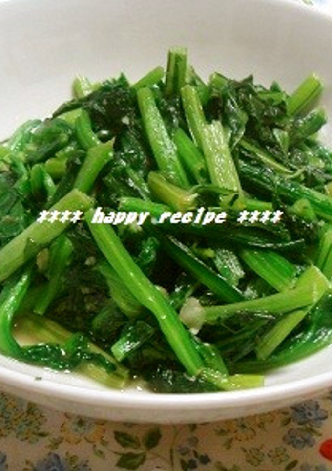 ほうれん草とカブの青菜炒め-レシピのメイン写真