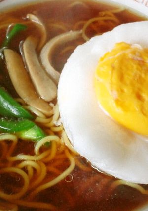 ジャンボ目玉焼き!ラーメン-レシピのメイン写真