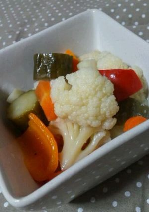 体内美人に♪彩り野菜のピクルス-レシピのメイン写真