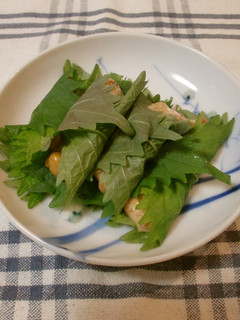 梅みそ納豆の大葉巻き-レシピのメイン写真