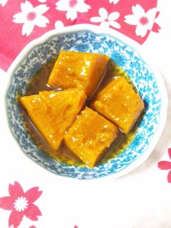 かぼちゃの煮物♪しょうがあんかけ-レシピのメイン写真