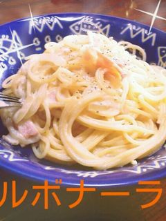 豆乳カルボナーラ♪-レシピのメイン写真