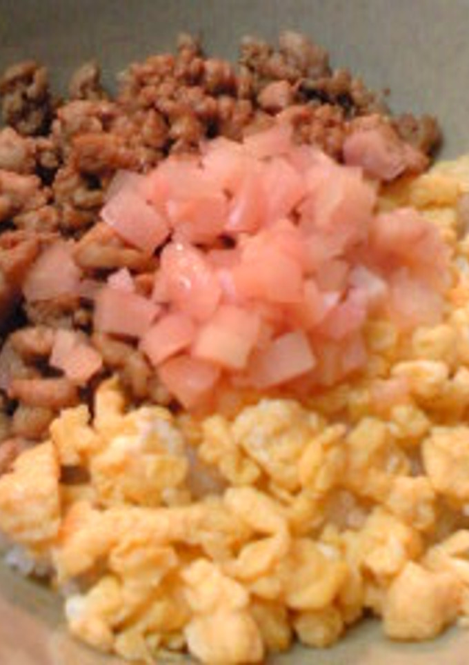 新生姜のさっぱりそぼろ丼-レシピのメイン写真