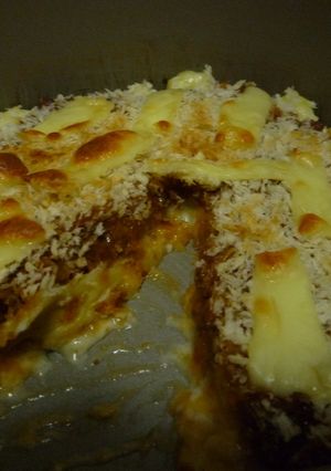 ミート＆ホワイトソースのポテトグラタン-レシピのメイン写真