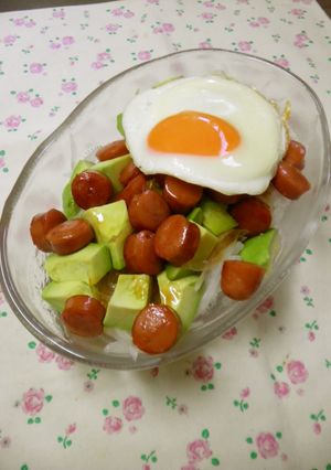 ＊アボカド＆ウインナーの照り焼き丼＊-レシピのメイン写真