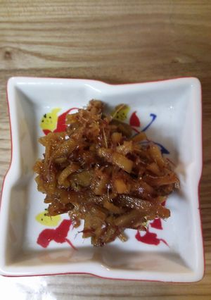 【簡単】ピリリと美味しい生姜の佃煮-レシピのメイン写真