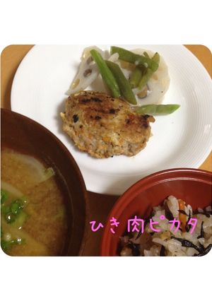 豚のひき肉ピカタ-レシピのメイン写真
