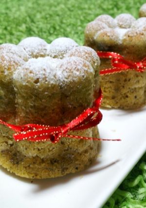 ほうじ茶マフィンinほうじ茶クリーム-レシピのメイン写真