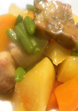 豚肩肉と大根の味噌煮-レシピのメイン写真