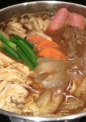 茅のやだしでカレー鍋-レシピのメイン写真