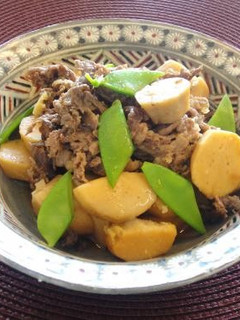 簡単おいしい☆牛肉と里芋の重ね蒸し-レシピのメイン写真