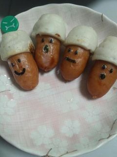 簡単!お弁当にウィンナーちくわ♪-レシピのメイン写真
