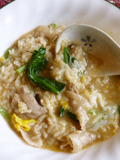 ラーメンの残り汁で簡単雑炊-レシピのメイン写真