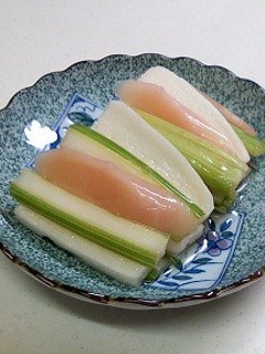 長いもセロリの新生姜漬け-レシピのメイン写真