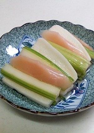長いもセロリの新生姜漬け-レシピのメイン写真
